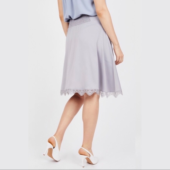 Octavia lace hem skirt - Picture 4 of 7